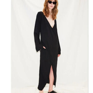 Jovana Markovic Black Crossbody Dress 38